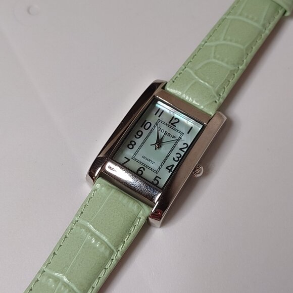 Green Gossip Watch With Leather Band - Picture 1 of 11